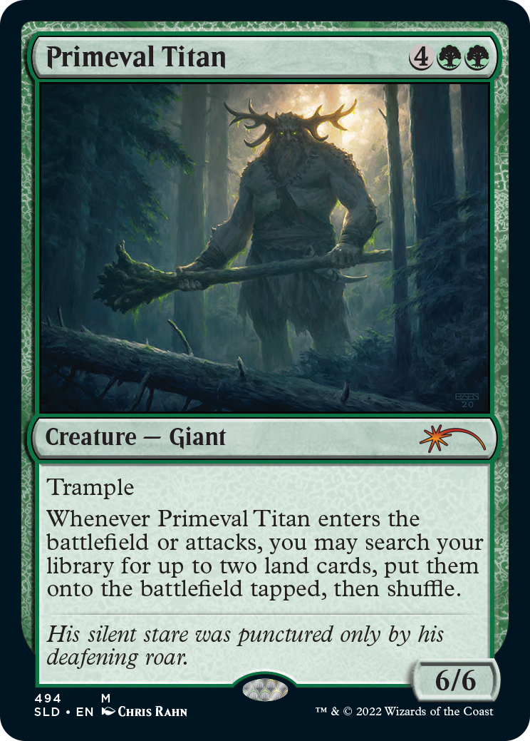 Primeval Titan (494) [Secret Lair Drop Series] | North Game Den