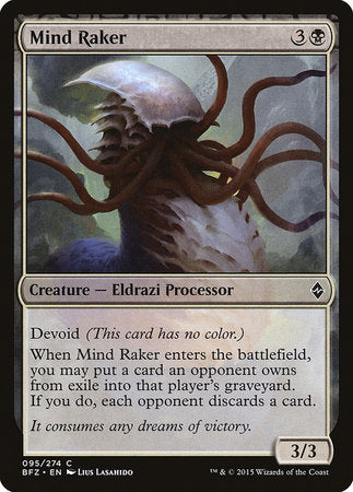 Mind Raker [Battle for Zendikar] | North Game Den