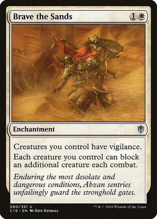 Brave the Sands [Commander 2016] | North Game Den