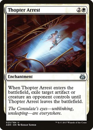 Thopter Arrest [Aether Revolt] | North Game Den
