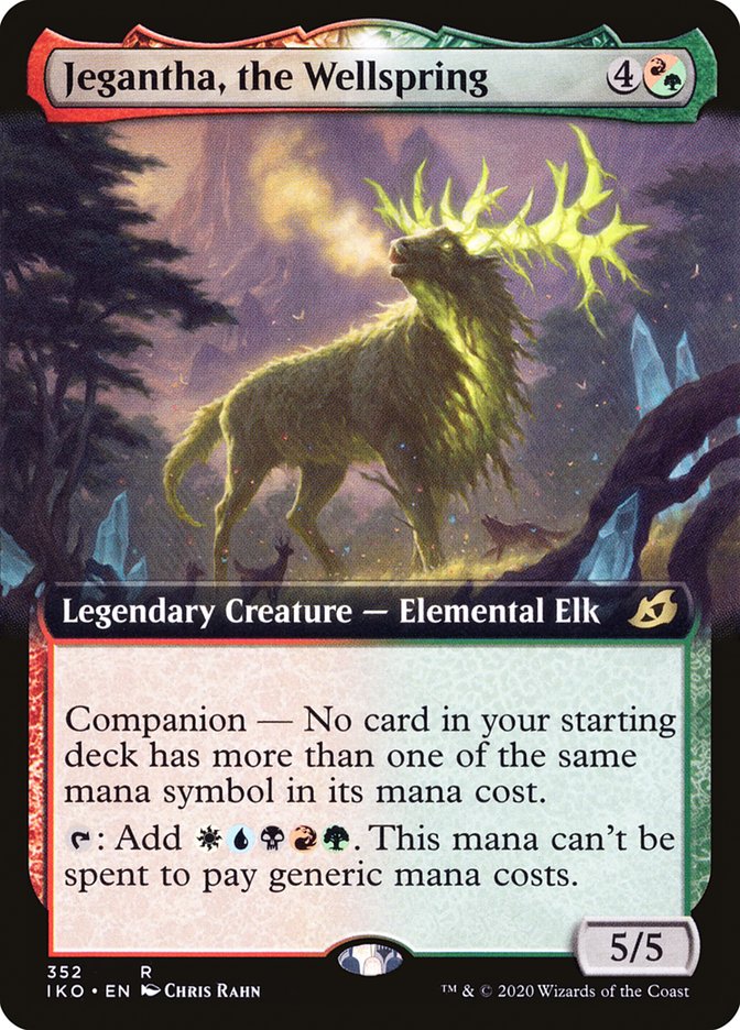 Jegantha, the Wellspring (Extended Art) [Ikoria: Lair of Behemoths] | North Game Den