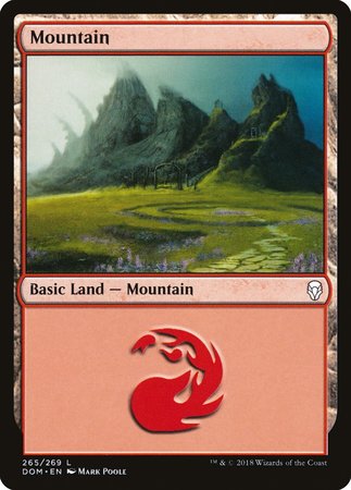 Mountain (265) [Dominaria] | North Game Den