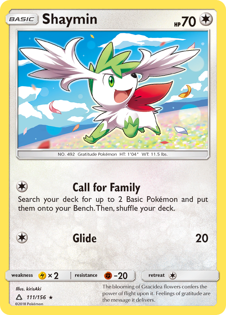 Shaymin (111/156) [Sun & Moon: Ultra Prism] | North Game Den