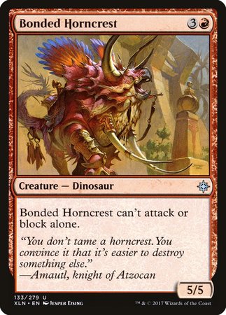 Bonded Horncrest [Ixalan] | North Game Den