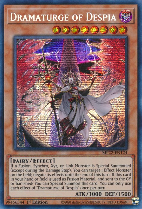 Dramaturge of Despia [MP22-EN124] Prismatic Secret Rare | North Game Den