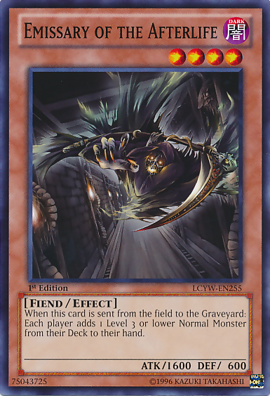 Emissary of the Afterlife [LCYW-EN255] Common | North Game Den