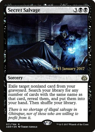 Secret Salvage [Aether Revolt Promos] | North Game Den