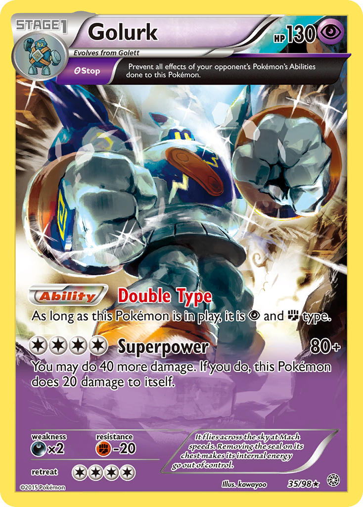 Golurk (35/98) [XY: Ancient Origins] | North Game Den