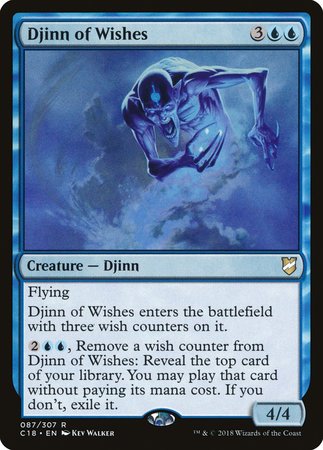 Djinn of Wishes [Commander 2018] | North Game Den
