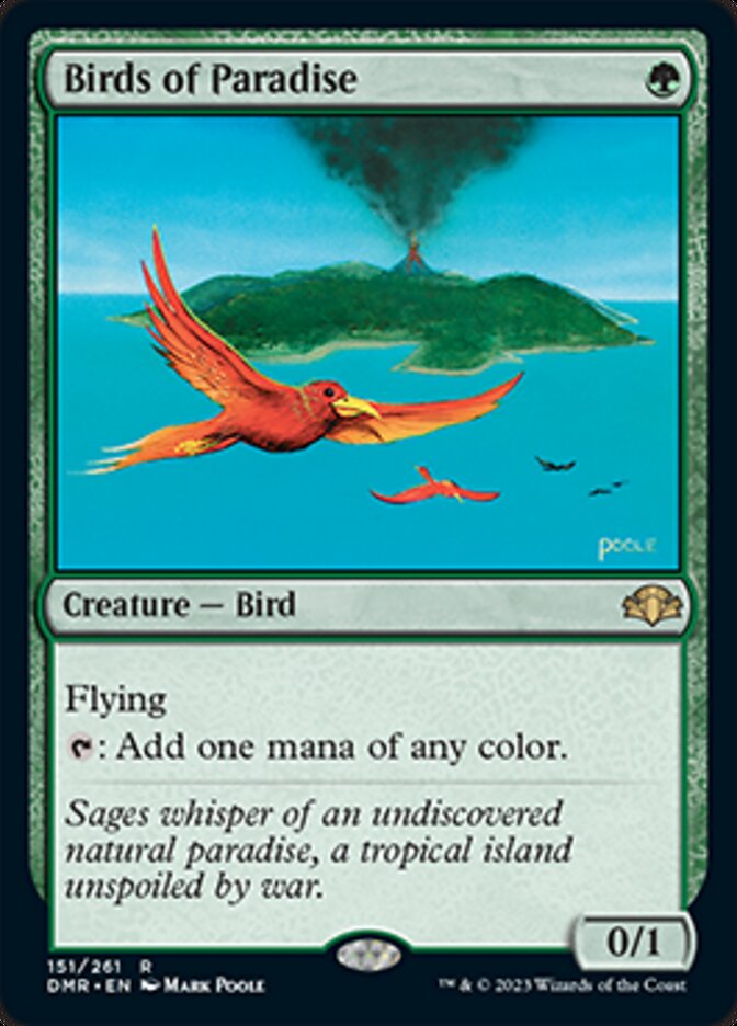 Birds of Paradise [Dominaria Remastered] | North Game Den