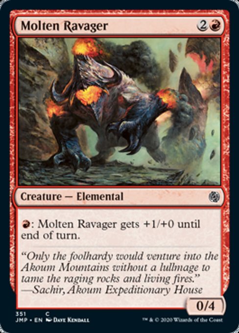 Molten Ravager [Jumpstart] | North Game Den