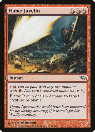 Flame Javelin [Shadowmoor] | North Game Den