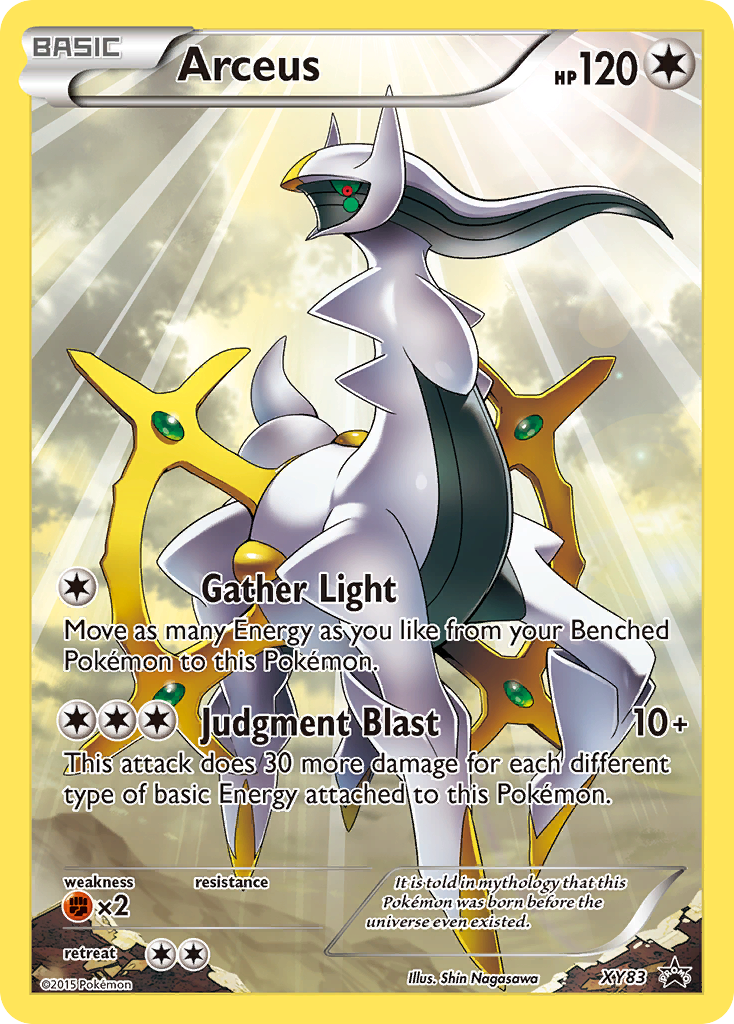 Arceus (XY83) [XY: Black Star Promos] | North Game Den