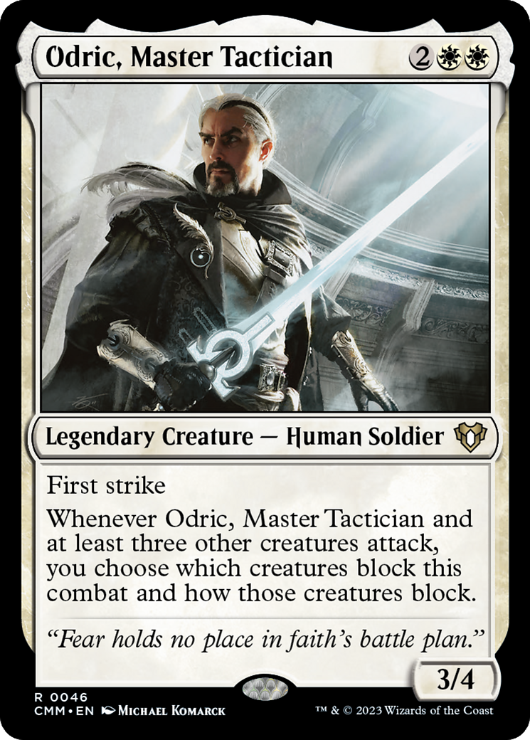 Odric, Master Tactician [Commander Masters] | North Game Den