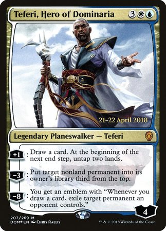 Teferi, Hero of Dominaria [Dominaria Promos] | North Game Den