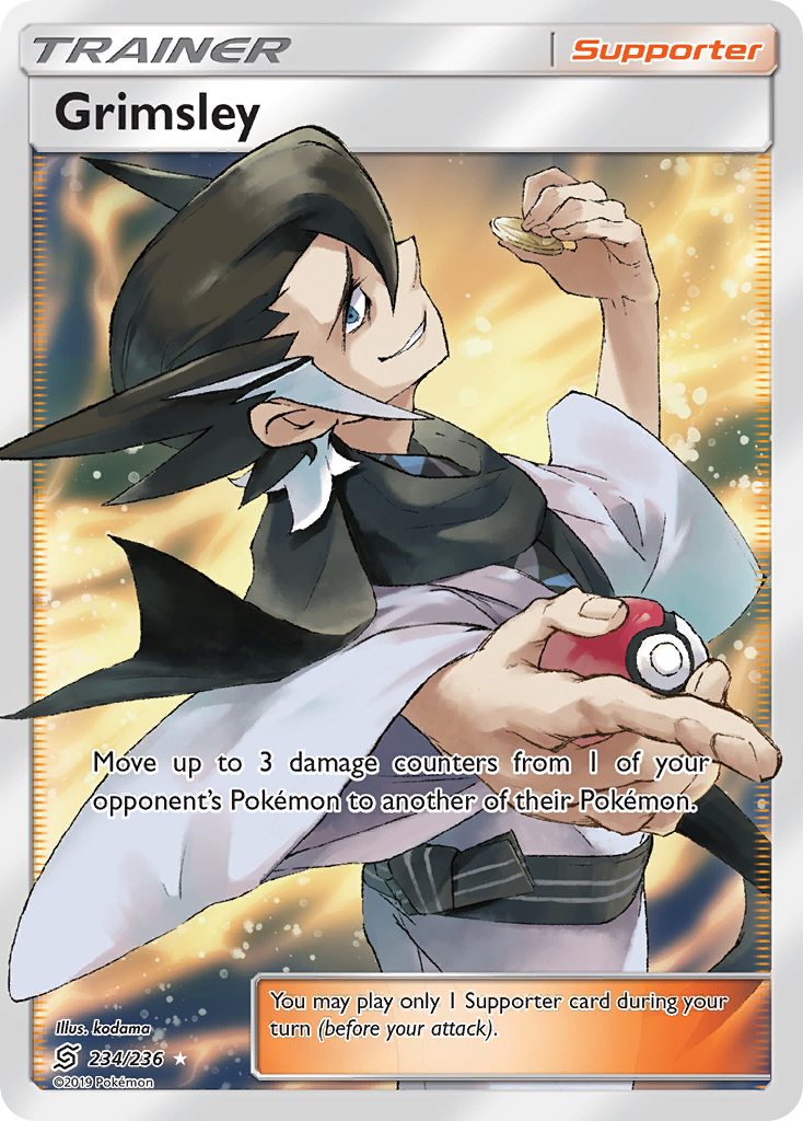 Grimsley (234/236) [Sun & Moon: Unified Minds] | North Game Den