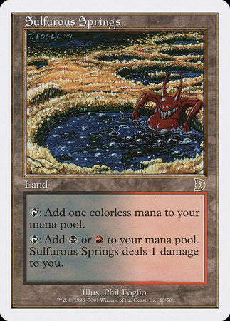 Sulfurous Springs [Deckmasters] | North Game Den