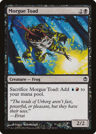 Morgue Toad [Duel Decks: Ajani vs. Nicol Bolas] | North Game Den