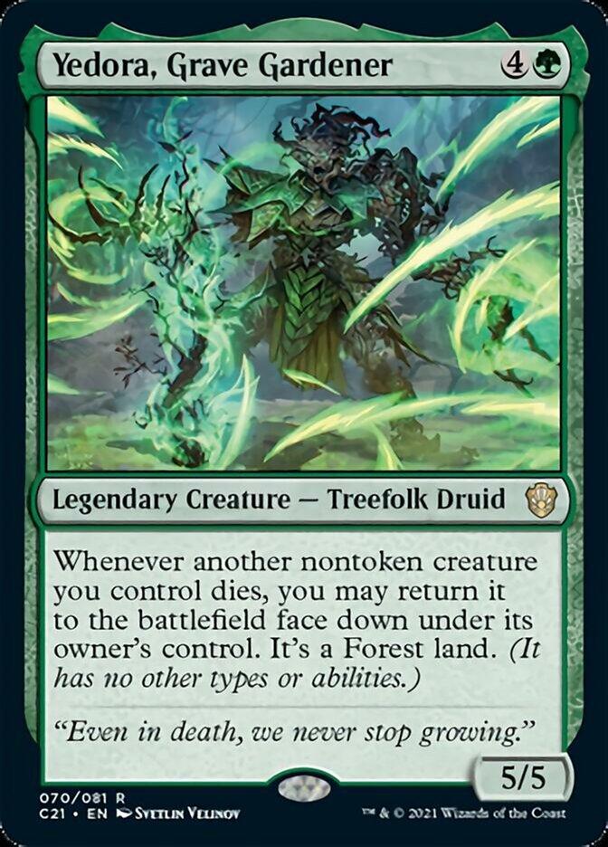 Yedora, Grave Gardener [Commander 2021] | North Game Den