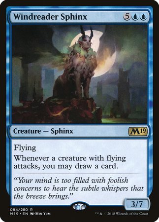 Windreader Sphinx [Core Set 2019] | North Game Den