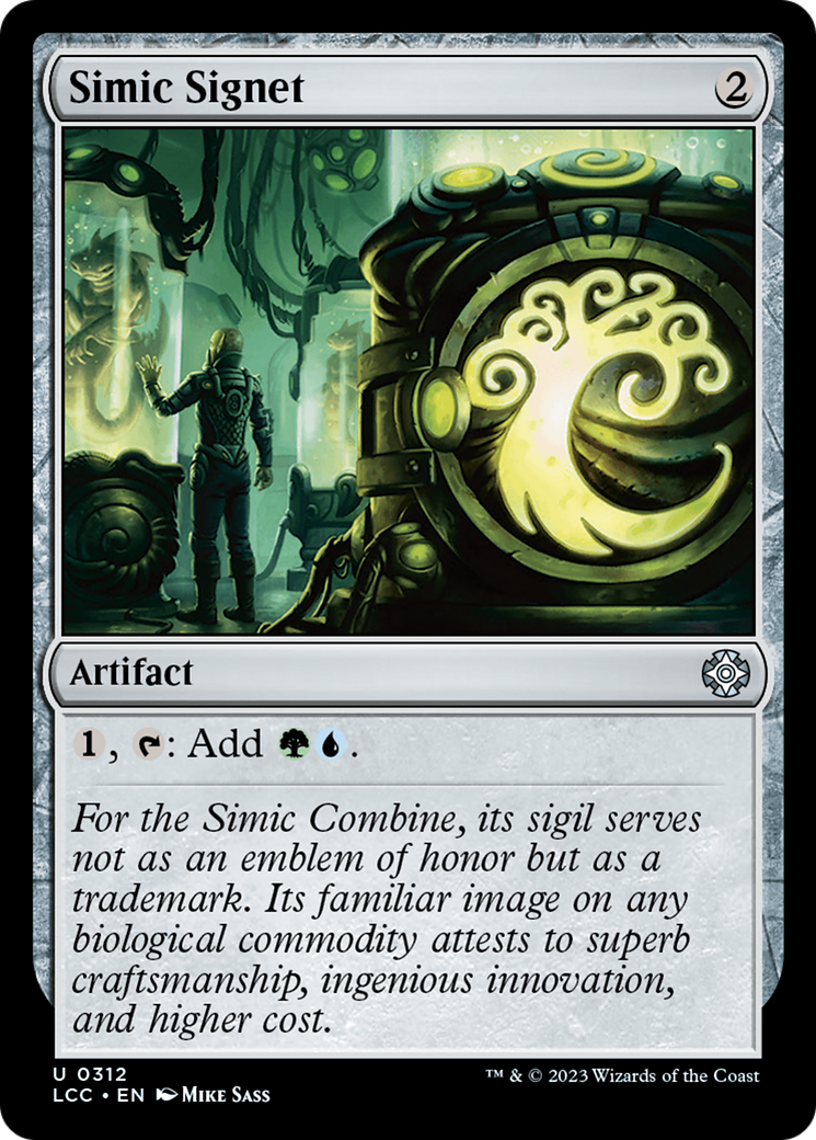 Simic Signet [The Lost Caverns of Ixalan Commander] | North Game Den