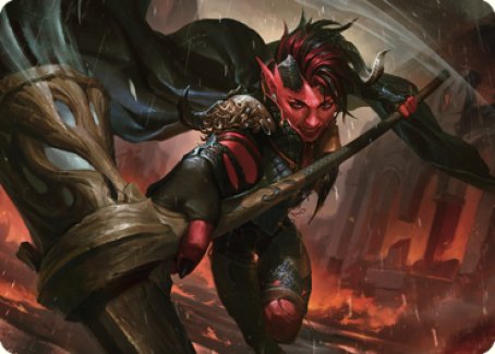 Karlach, Fury of Avernus Art Card (34) [Commander Legends: Battle for Baldur's Gate Art Series] | North Game Den