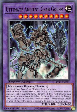 Ultimate Ancient Gear Golem [SGX1-END21] Common | North Game Den