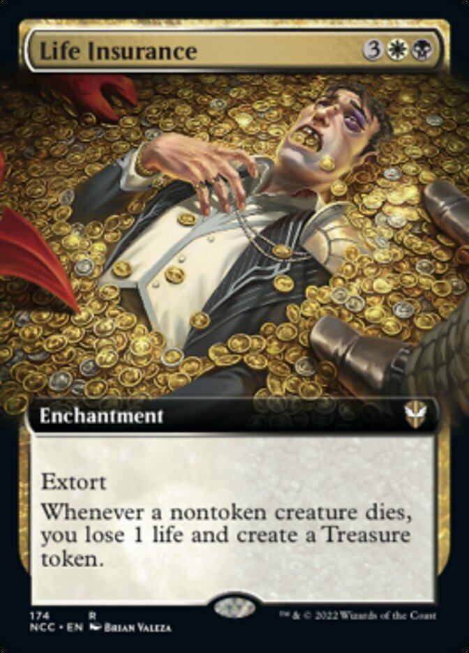 Life Insurance (Extended Art) [Streets of New Capenna Commander] | North Game Den