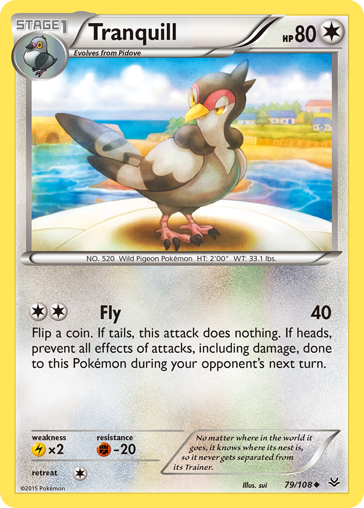 Tranquill (79/108) [XY: Roaring Skies] | North Game Den
