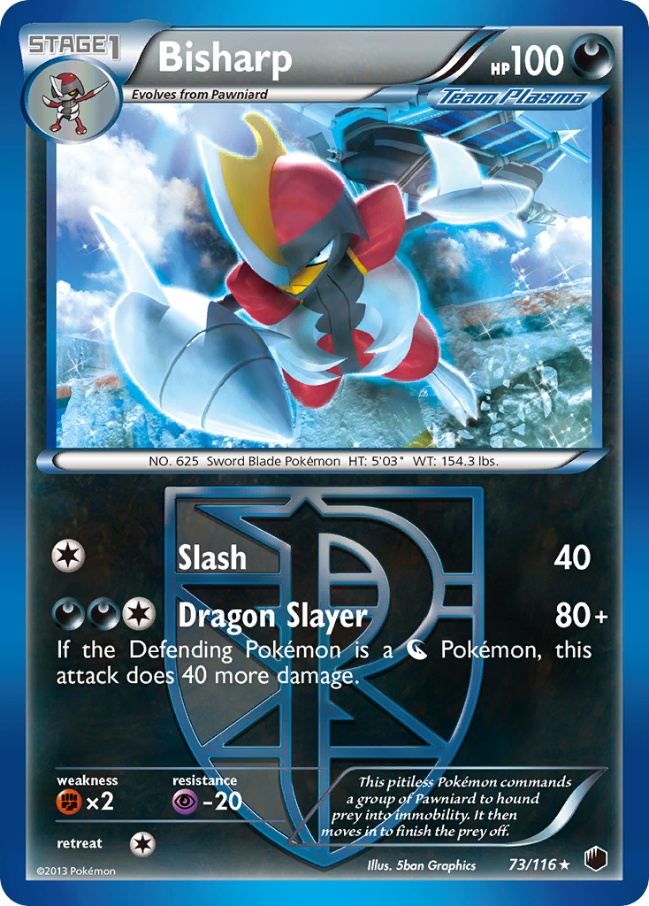 Bisharp (73/116) [Black & White: Plasma Freeze] | North Game Den