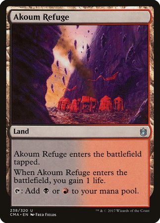 Akoum Refuge [Commander Anthology] | North Game Den