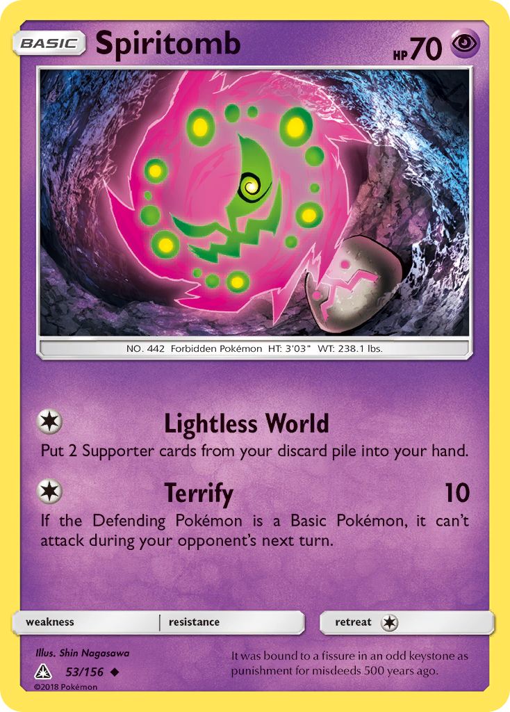 Spiritomb (53/156) [Sun & Moon: Ultra Prism] | North Game Den