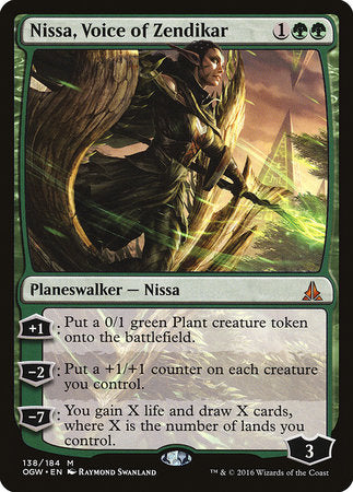 Nissa, Voice of Zendikar [Oath of the Gatewatch] | North Game Den