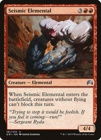 Seismic Elemental [Magic Origins] | North Game Den