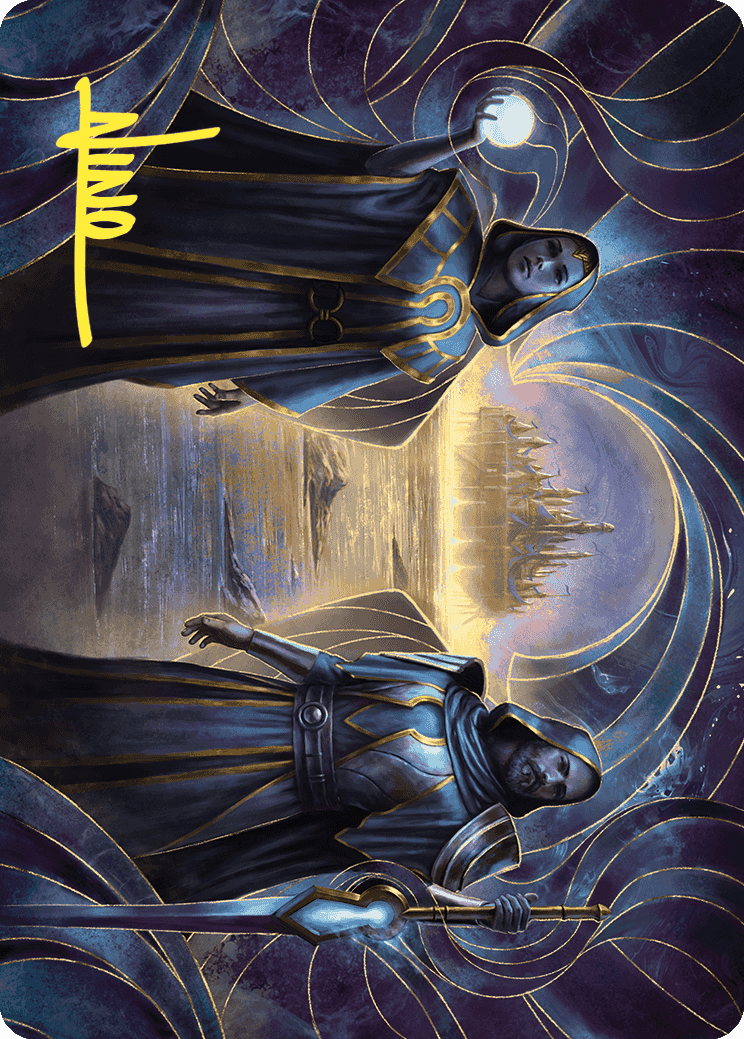 Court of Vantress Art Card (Gold-Stamped Signature) [Wilds of Eldraine Art Series] | North Game Den