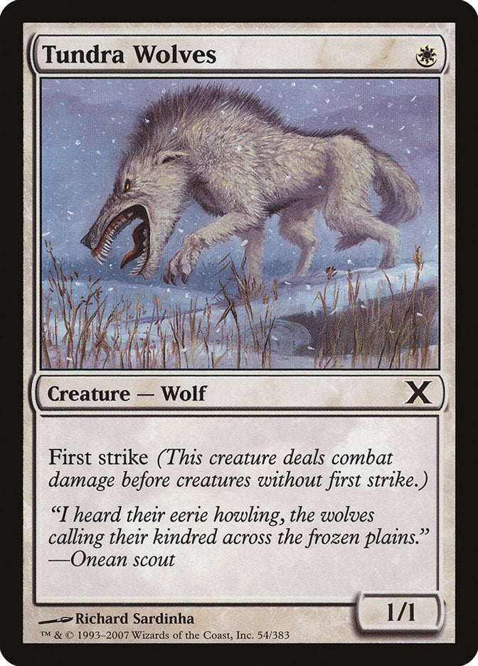 Tundra Wolves [Tenth Edition] | North Game Den
