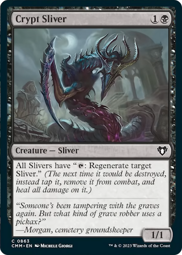 Crypt Sliver [Commander Masters] | North Game Den