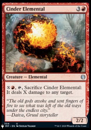 Cinder Elemental [The List] | North Game Den