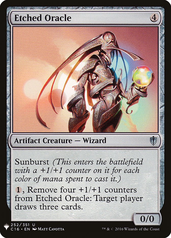 Etched Oracle [Mystery Booster] | North Game Den