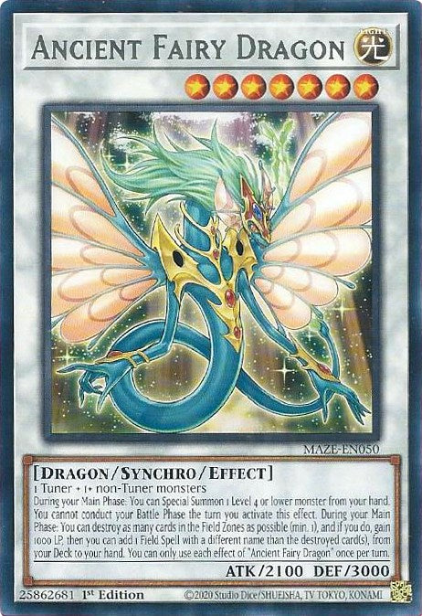 Ancient Fairy Dragon [MAZE-EN050] Rare | North Game Den