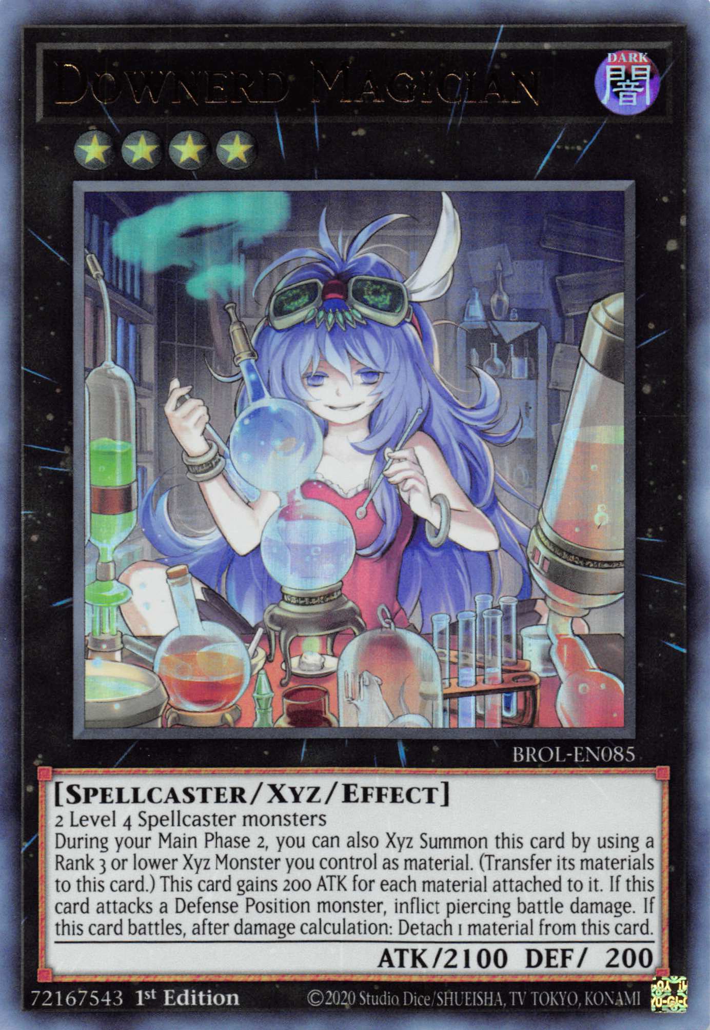 Downerd Magician [BROL-EN085] Ultra Rare | North Game Den