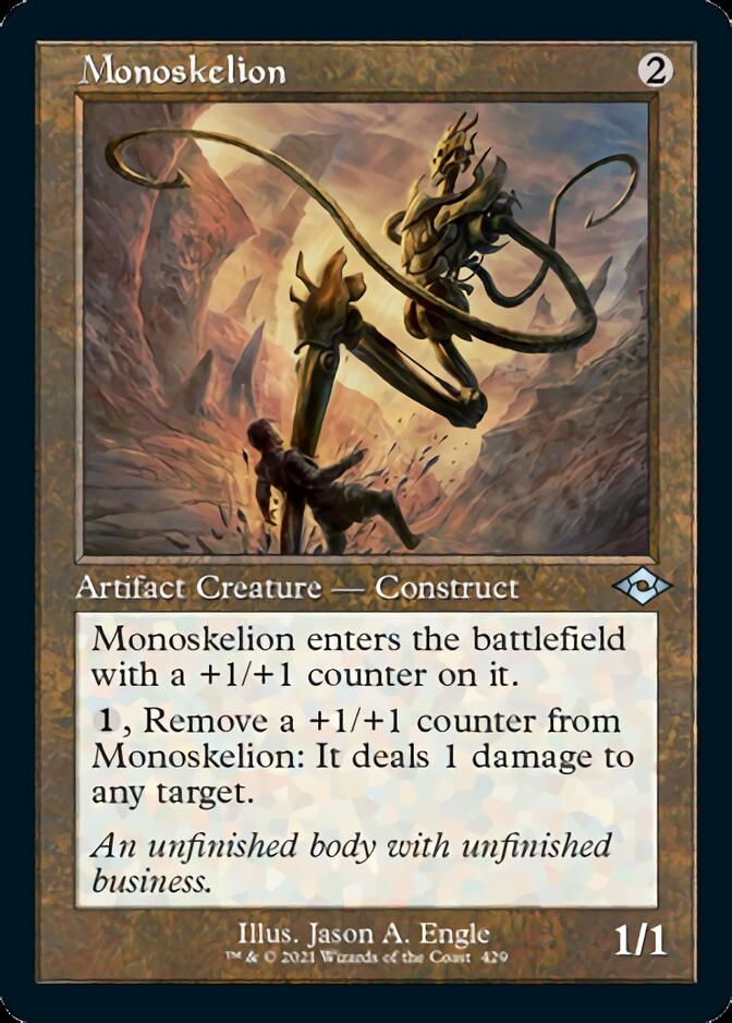 Monoskelion (Retro Foil Etched) [Modern Horizons 2] | North Game Den