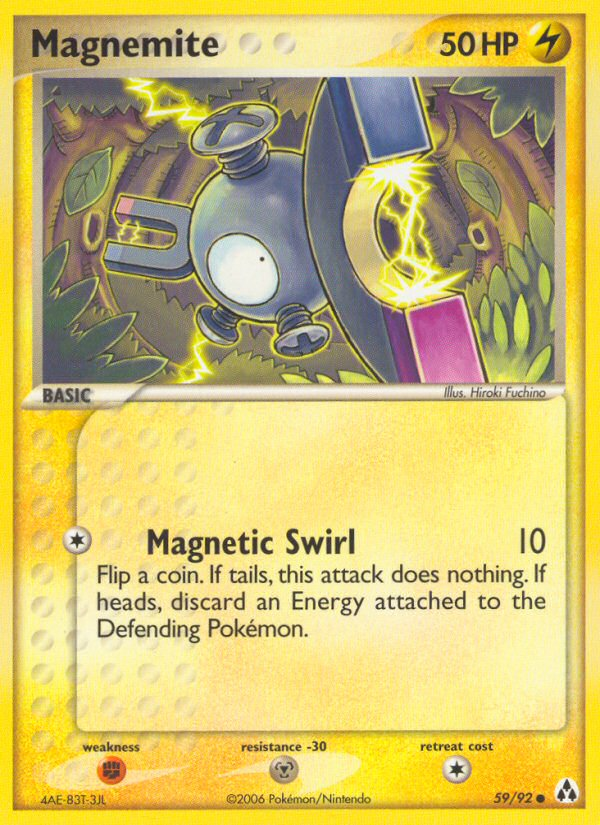 Magnemite (59/92) [EX: Legend Maker] | North Game Den