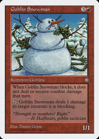 Goblin Snowman [Anthologies] | North Game Den