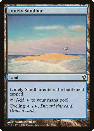 Lonely Sandbar [Duel Decks: Izzet vs. Golgari] | North Game Den