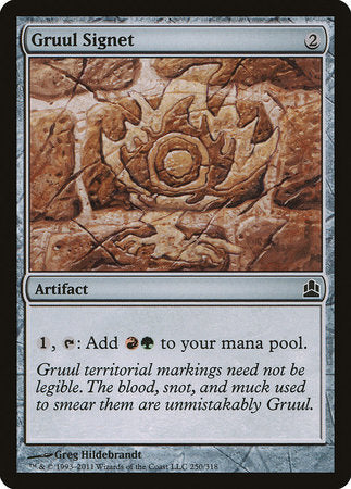 Gruul Signet [Commander 2011] | North Game Den