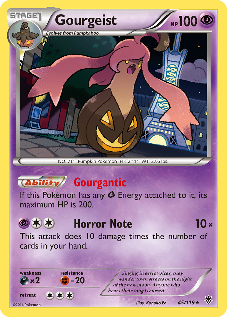 Gourgeist (45/119) [XY: Phantom Forces] | North Game Den