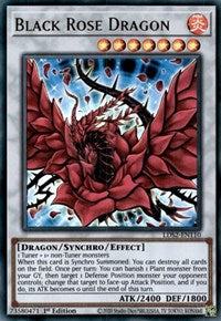 Black Rose Dragon [LDS2-EN110] Ultra Rare | North Game Den