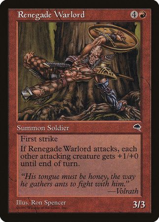 Renegade Warlord [Tempest] | North Game Den