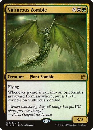 Vulturous Zombie [Commander Anthology] | North Game Den